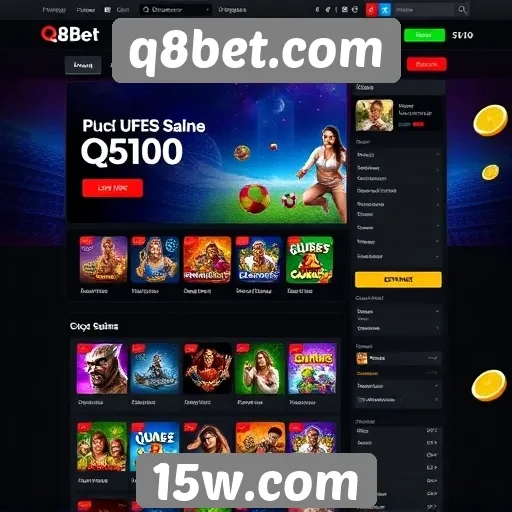Avaliação da interface de usuário do site q8bet